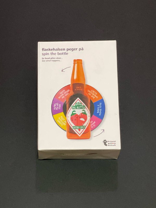 Гра "Spin the bottle/Крути пляшку" Tiger з англійським текстом