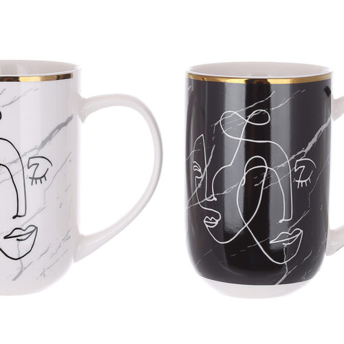 Чашка порцелянова "Marble Face" 510мл