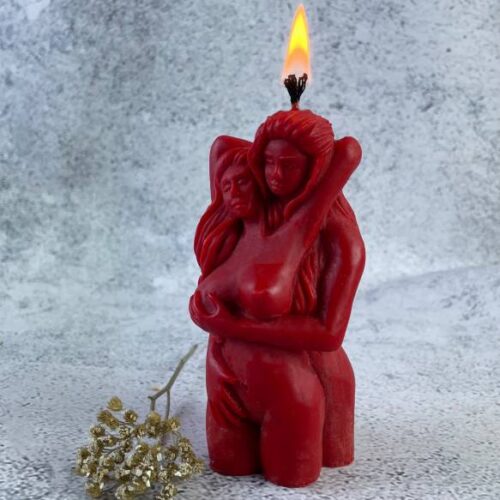 Свічка воскова "Пристрасна пара" 5C