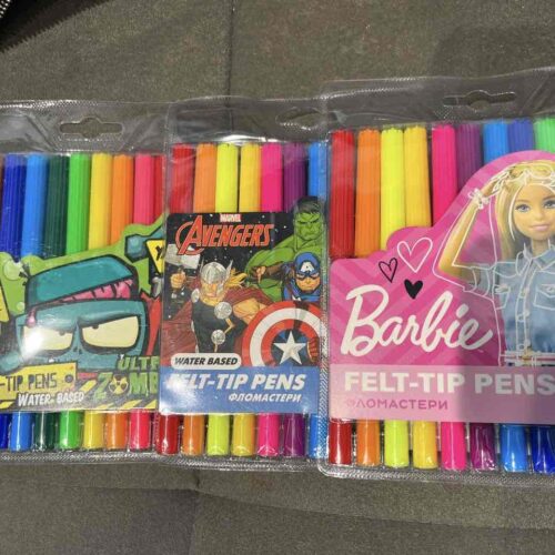 Фломастери YES "Супергерої" 12 кольорів