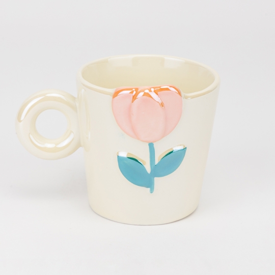 Чашка керамічна "Тюльпан" 350 мл