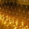Гірлянда-сітка 2*2 м/ 120 LED золоте світло (розетка)