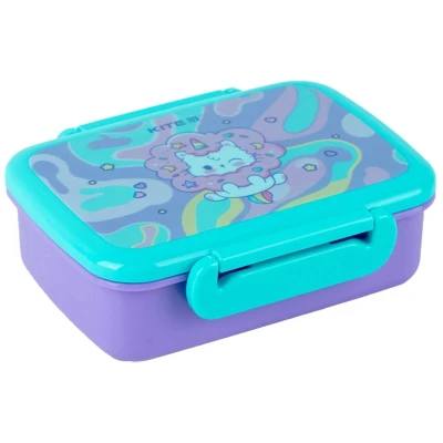 5b058e45-b2ca-40ed-bf99-98afc551e434.jpg Ланч бокс Kite "Rainbow Catcorn" прямокутний з роздільником 420 мл