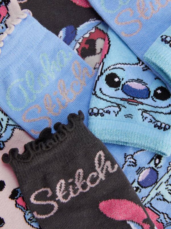 Шкарпетки дитячі "Stitch/ Стітч" Primark короткі (хвилястий край)