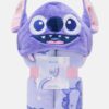 5b5f4561-1d71-4e47-ab96-c7b07a9b2c7c.jpg Плед з капюшоном "Стітч/Stitch" Primark (120*150) фіолетовий