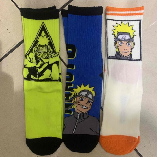 Шкарпетки дитячі високі Primark "Naruto" 7-10 років (р.30-36)