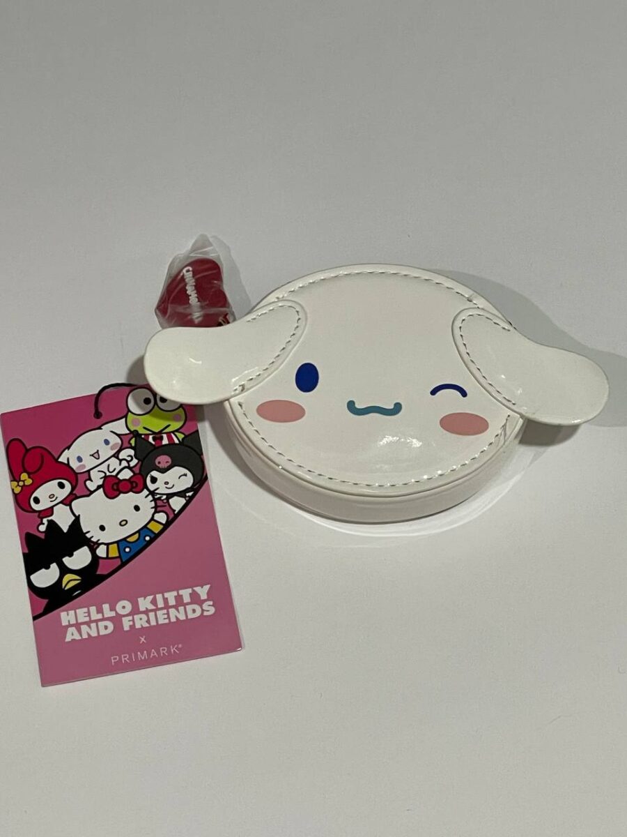 Гаманець дитячий "Cinnamoroll/ Kuromi" Primark лакований білий