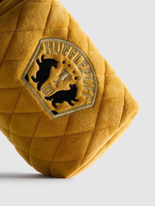 Косметичка об'ємна "Harry Potter/ Гаррі Поттер" Primark велюрова стьобана жовта