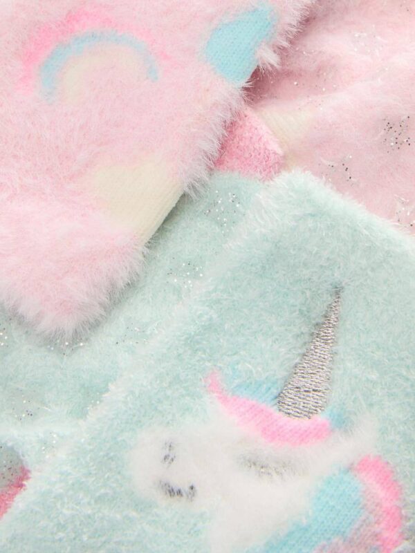 Шкарпетки домашні дитячі м'які Cosy "Єдиноріг" Primarkт (1 пара)
