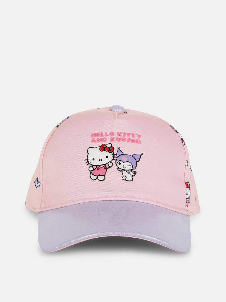 Кепка дитяча Primark "Hello Kitty&Friends/ Kuromi" з блискучим козирком