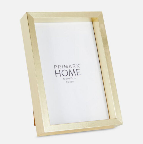 Фоторамка Primark (10*15) золота