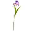 Штучна квітка "Ірис" 78 см бузкова