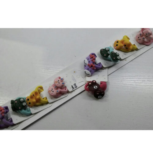 Гумка для волосся дитяча "Звірята", 2 шт