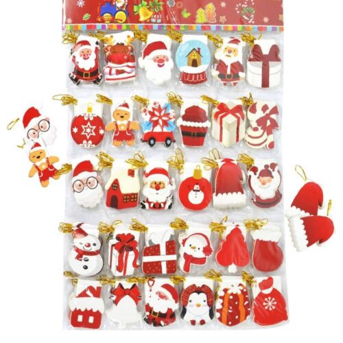 61218d74-8c77-4be5-b2df-cc3bcab7c955.jpg Міні-листівка/бірка для подарунку Новорічна кольорова (5,4*7,2 см)