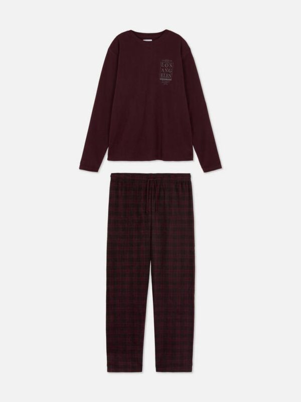 Піжама чоловіча "LosAngeles" Primark флісова