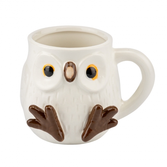 Чашка керамічна 3D фігурна "Сова" 280 мл