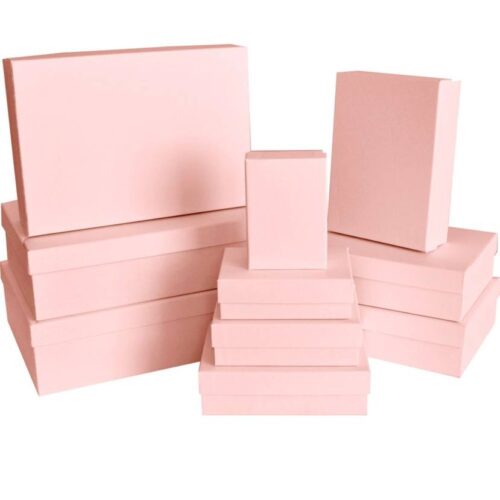 Коробка подарункова рожева №1 (14,5*10*5 cм)