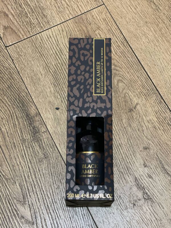 Аромадифузор паличковий "Black Amber" Primark 200 ml