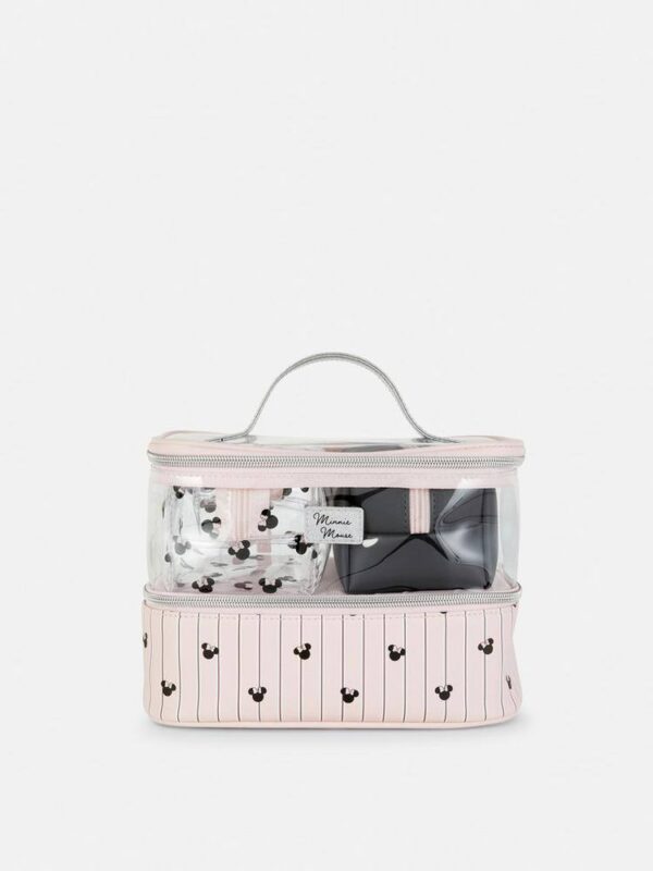Косметичка-кейс Primark "Minnie Mouse" 3 в 1 на 2 відділення