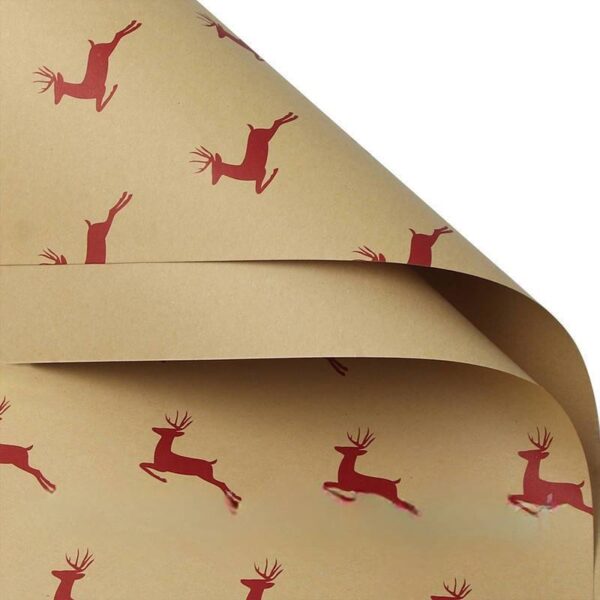 Подарунковий папір Аркуш 70*50 см Новорічний