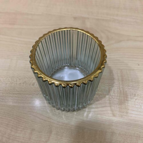 Підсвічник скляний рельєфний Primark