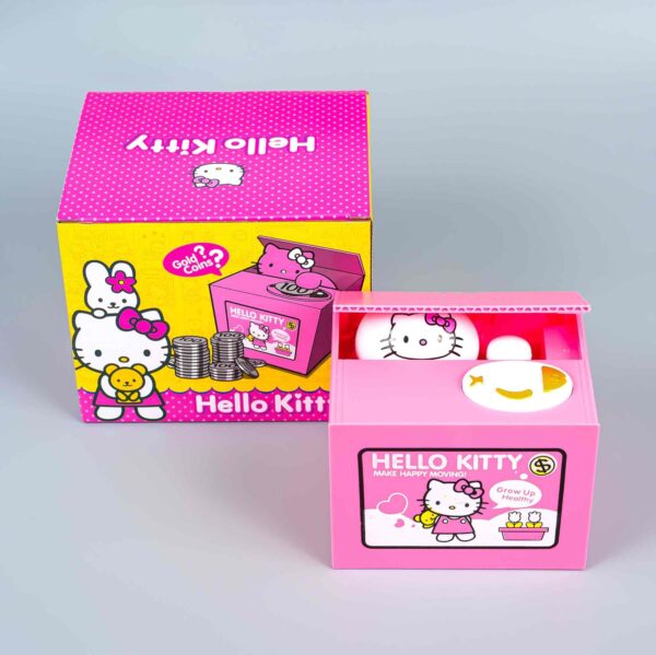Скарбничка "Hello Kitty" для монет рожева