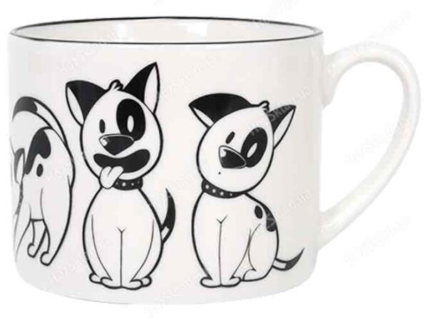 Чашка  порцелянова "Мій веселий песик" Limited Edition 450 мл