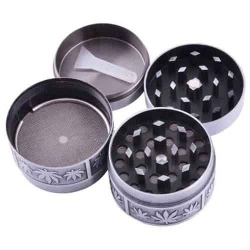 Гріндер/ Подрібнювач тютюну/ канабісу "Амстердам" 40х32 мм металевий