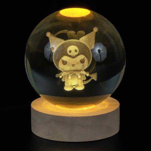 Нічник скляна куля "Куромі" 8 см