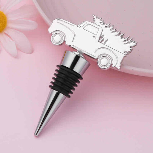 6753859a-d9e5-43d9-8e29-2e8838761242.jpg Пробка металева для пляшок "Новорічна машинка" срібна