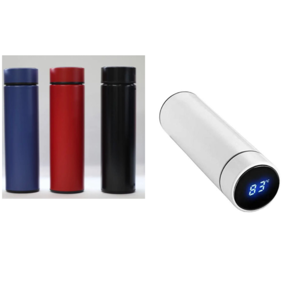 Термос сталевий LED з датчиком температури матовий 500 мл