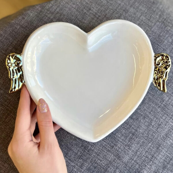 Блюдо/ Тарілка "Серце янгола" 21,9 см