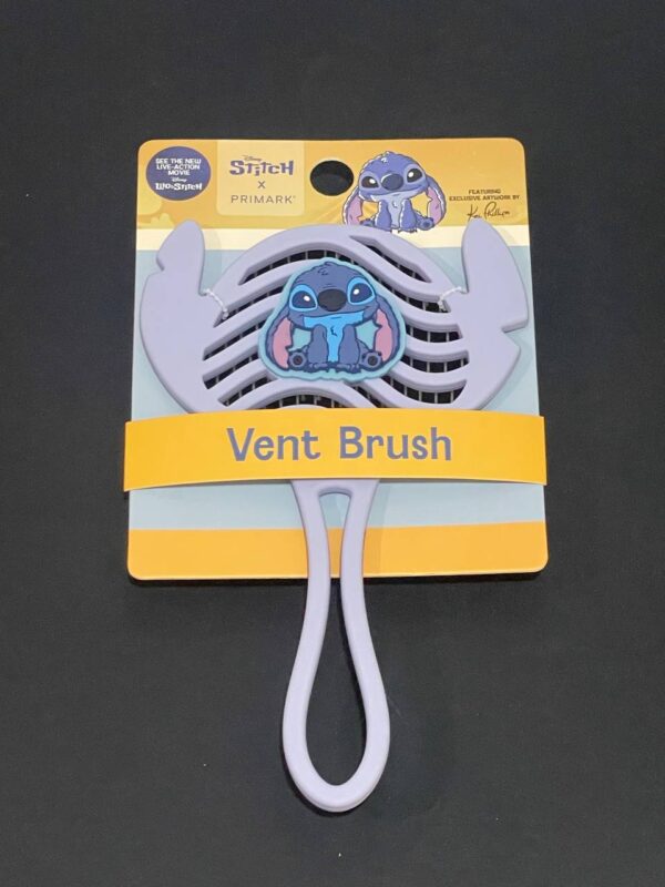 Щітка для волосся "Stitch" Primark продувна фіолетова