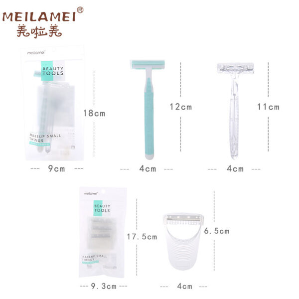 Бритва для гоління Meilamei Lady, модель Q501, набір 2 шт