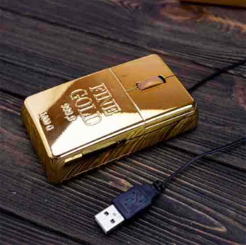 6d68d460-1761-4717-86c9-dd6fa3404c70.jpg Комп'ютерна мишка "Золотий Злиток" оригінальний подарунок