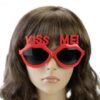 Окуляри карнавальні/ для вечірок "Губи" KISS ME червоні