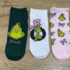 Шкарпетки жіночі Primark "Grinch/ Грінч" короткі