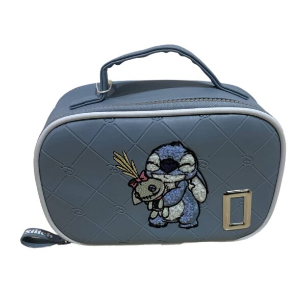 Косметичка об'ємна "Stitch/ Стітч" синя