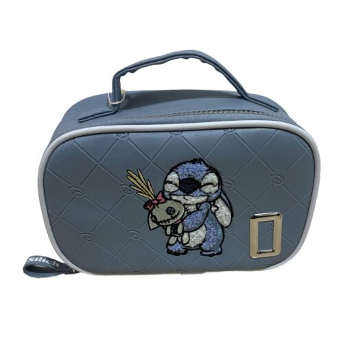 Косметичка об'ємна "Stitch/ Стітч" синя