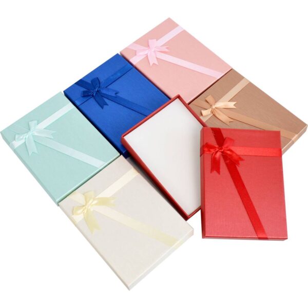 Коробочка для прикрас з паралоновою подушкою (13*6*4 см) мікс кольорів