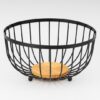 Фруктівниця "Модерн" 25*13 см чорна