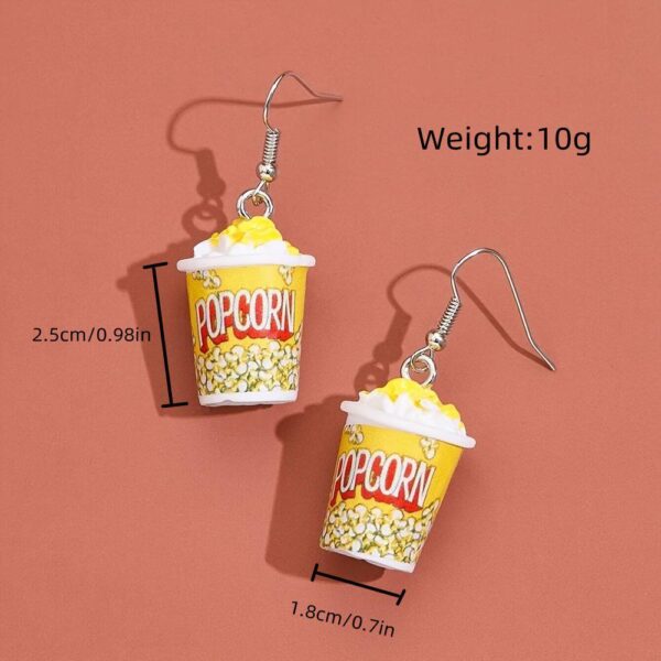 Сережки в стилі DIY "Попкорн/ Popcorn"