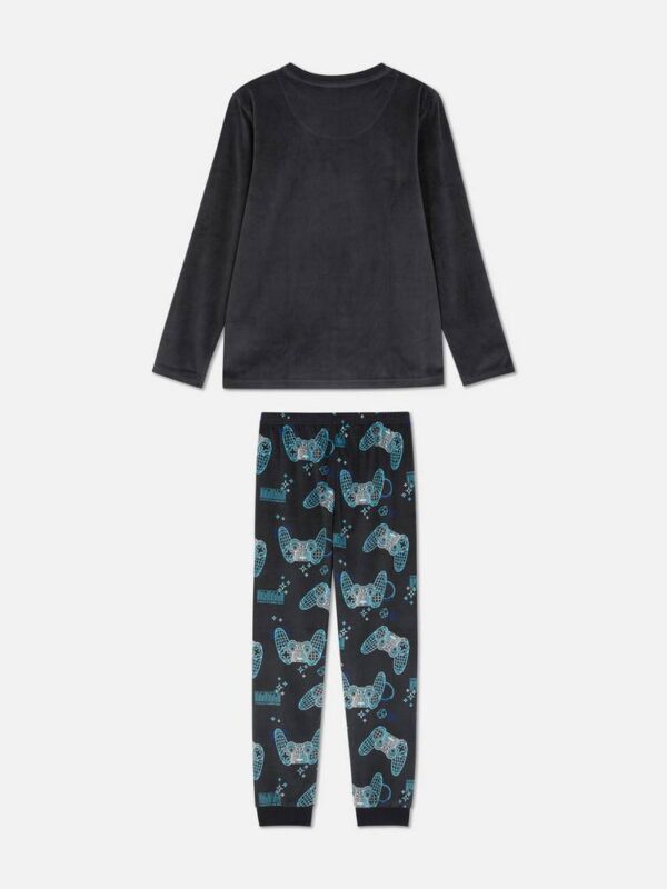 Піжама дитяча Primark "Play Station" флісова велюрова