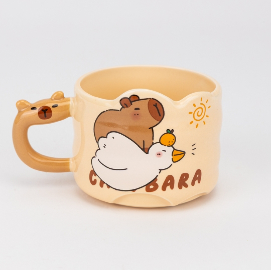 Чашка керамічна "Капібара" 300 мл