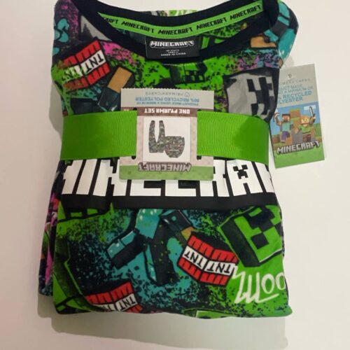 Піжама дитяча Primark "Minecraft" флісова велюр