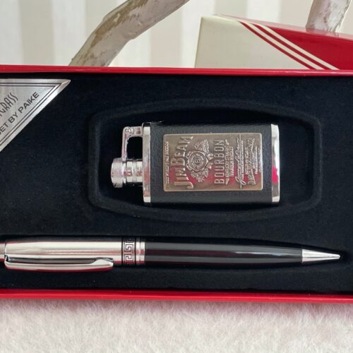 Набір чоловічий подарунковий "Moongrass" ручка/ запальничка (18*10*3 см)