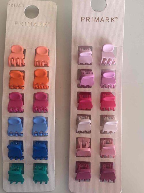 75dc8491-b1c9-4e87-847d-7e74305cc443-1.jpg Міні-краб для воллосся Primark міні прозорий/кольоровий 1 шт