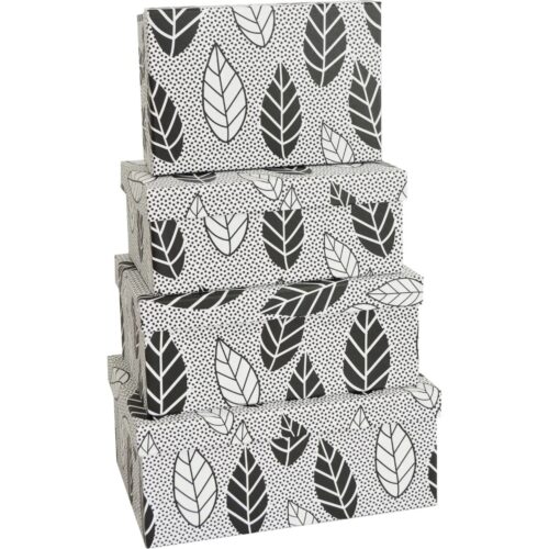 75f17d8d-c402-458a-95dc-02a98c0c4837-1.jpg Коробка подарункова "Листочки" сіра №3 (23*16.5*9.5 cм)