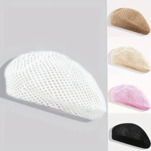 760769ba-9c1a-4e57-8f97-171231e2b02f.jpg Берет в стилі Бохо/ Богема в сіточку мікс кольорів