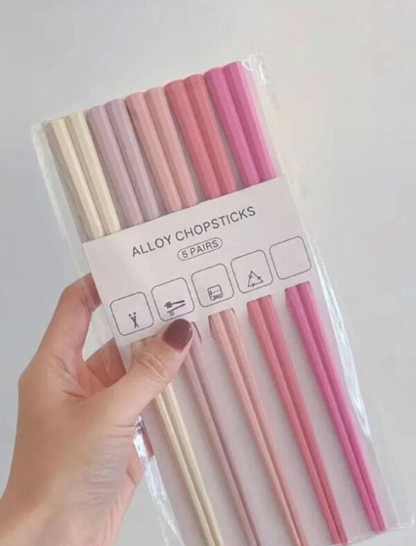 Палички для суші однотонні мікс кольорів 1 пара